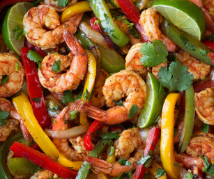 Seafood Fajitas